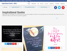 Tablet Screenshot of inspirationalquotesimg.com